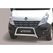 Parebuffle inox Ø 63mm Renault Master de 2010 à 2018