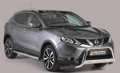 Parebuffle inox Nissan Qashqai depuis 2014