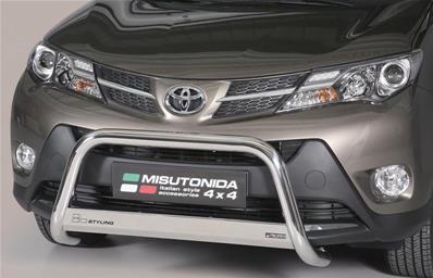 Parebuffle inox Toyota RAV4 de 2013 à 2015