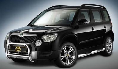 Marchepieds Inox Skoda Yeti depuis 2009