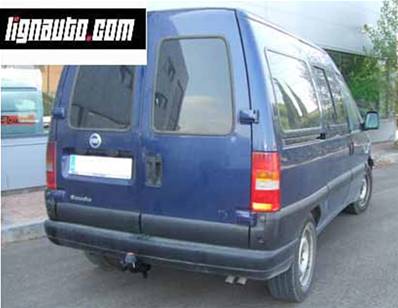 Attelage FIAT SCUDO / ULYSSE années 94 2006 (Réf E1209AA)