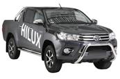 Parebuffle inox Toyota Hilux de 2016 à 2018