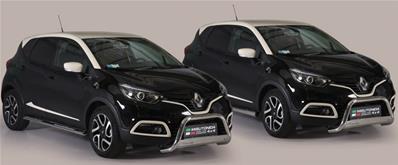 Parebuffle inox Renault Captur depuis 2013