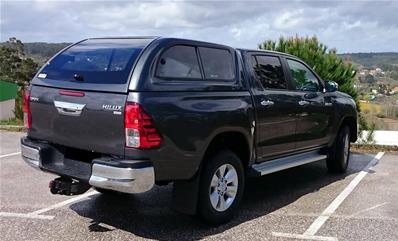 Hard Top Toyota Hilux Revo Double Cab vitré depuis 2016