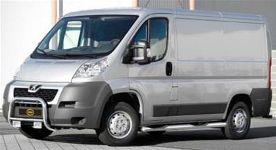 Parebuffle inox Ø 63mm Peugeot Boxer de 2006 à 2014