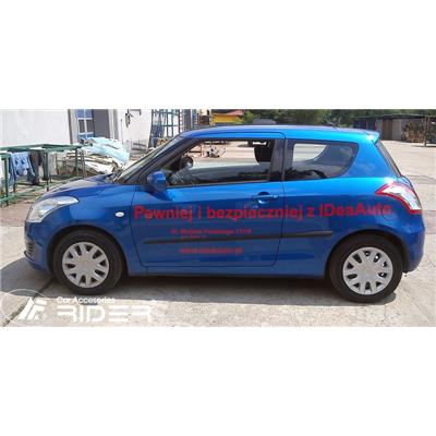 Baguettes latérales adhésives SUZUKI Swift 3 portes depuis 2011