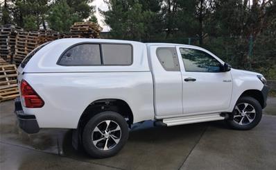 Hard Top Toyota Hilux Revo Extra Cab vitré depuis 2016