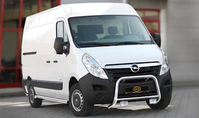 Parebuffle inox Ø 63mm Opel Movano depuis 2010