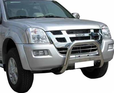 Parebuffle inox Isuzu DMAX de 2006 à 2012